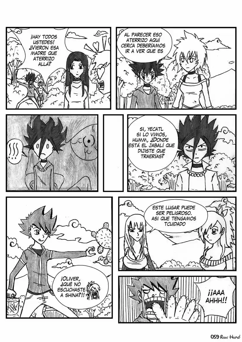 Raw Hand capítulo 20, página 59