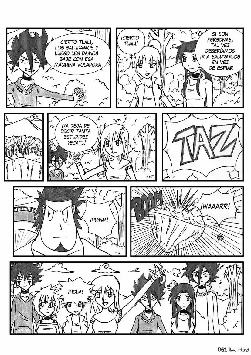 Raw Hand capítulo 20, página 61