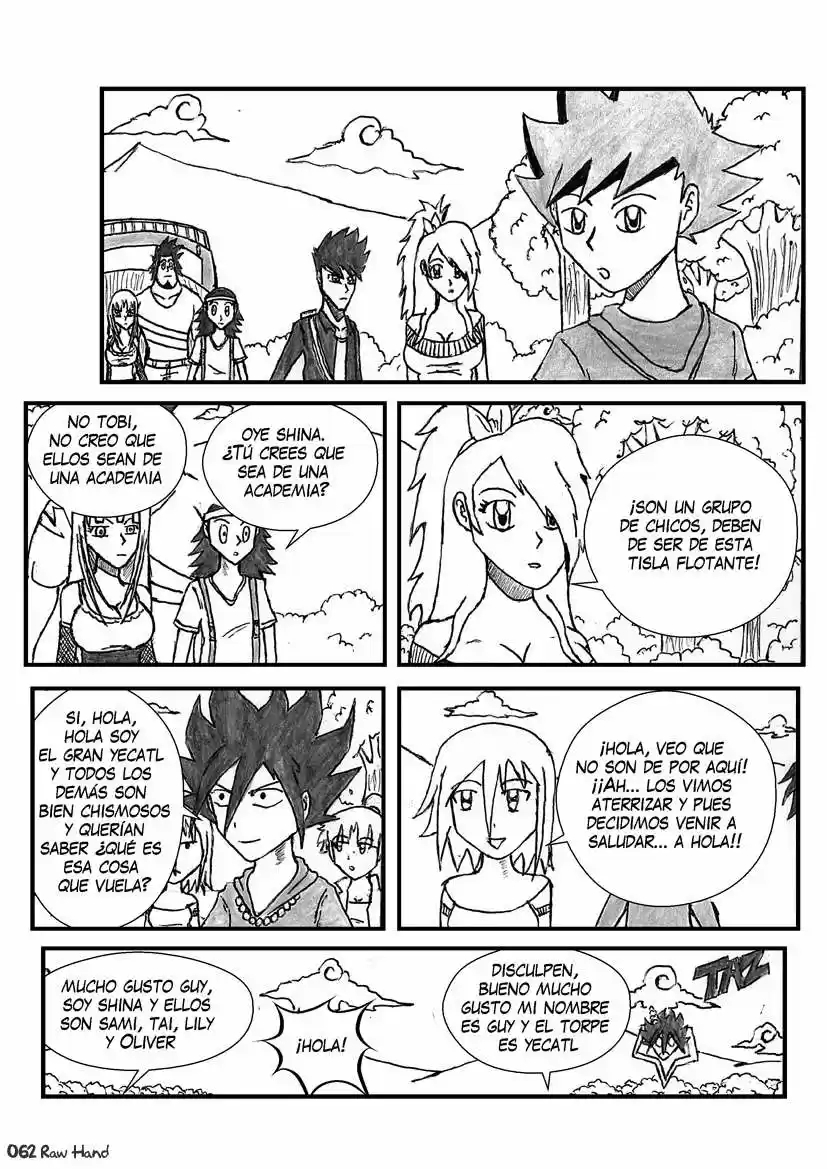 Raw Hand capítulo 20, página 62