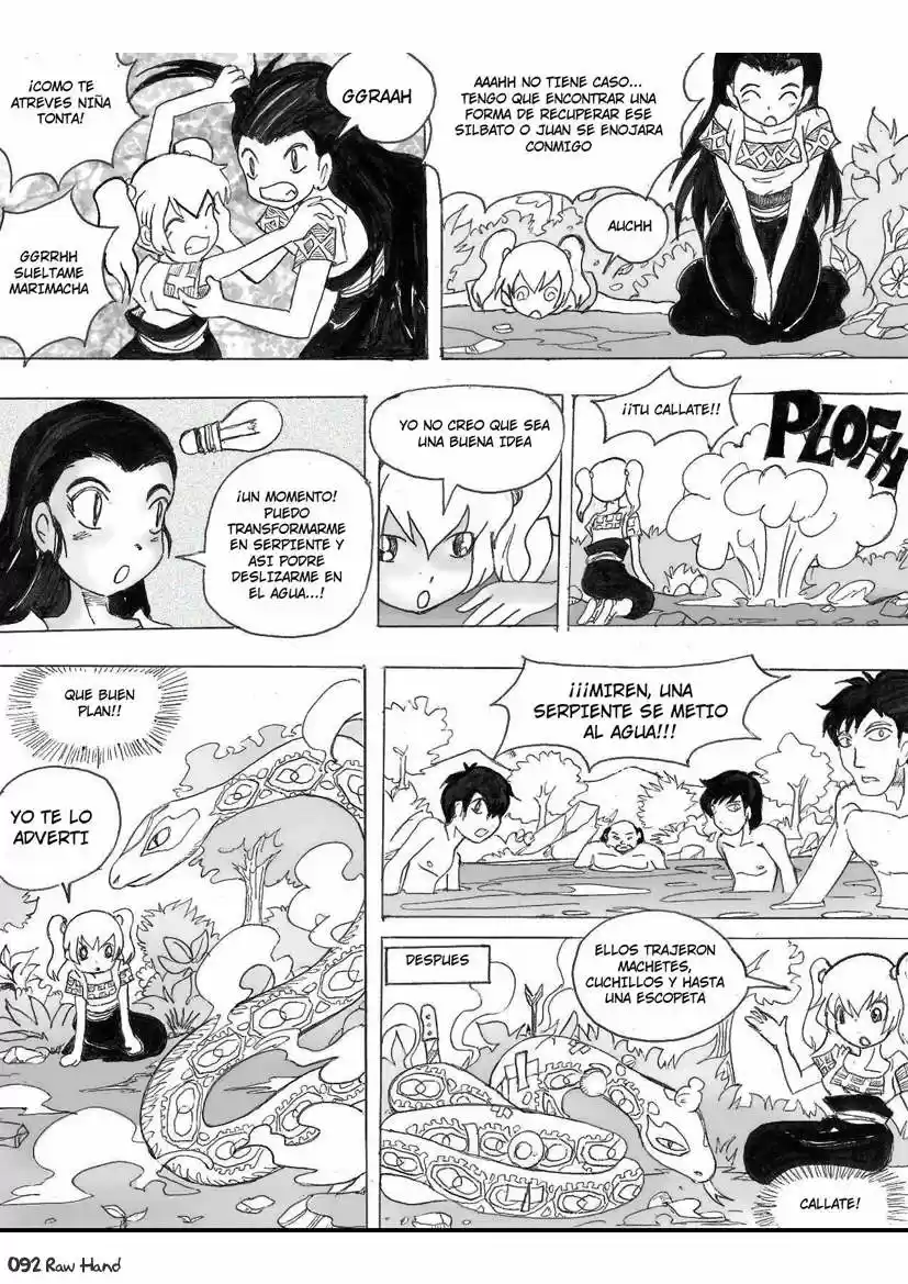 Raw Hand capítulo 20, página 90