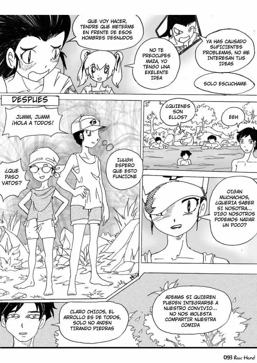 Raw Hand capítulo 20, página 91