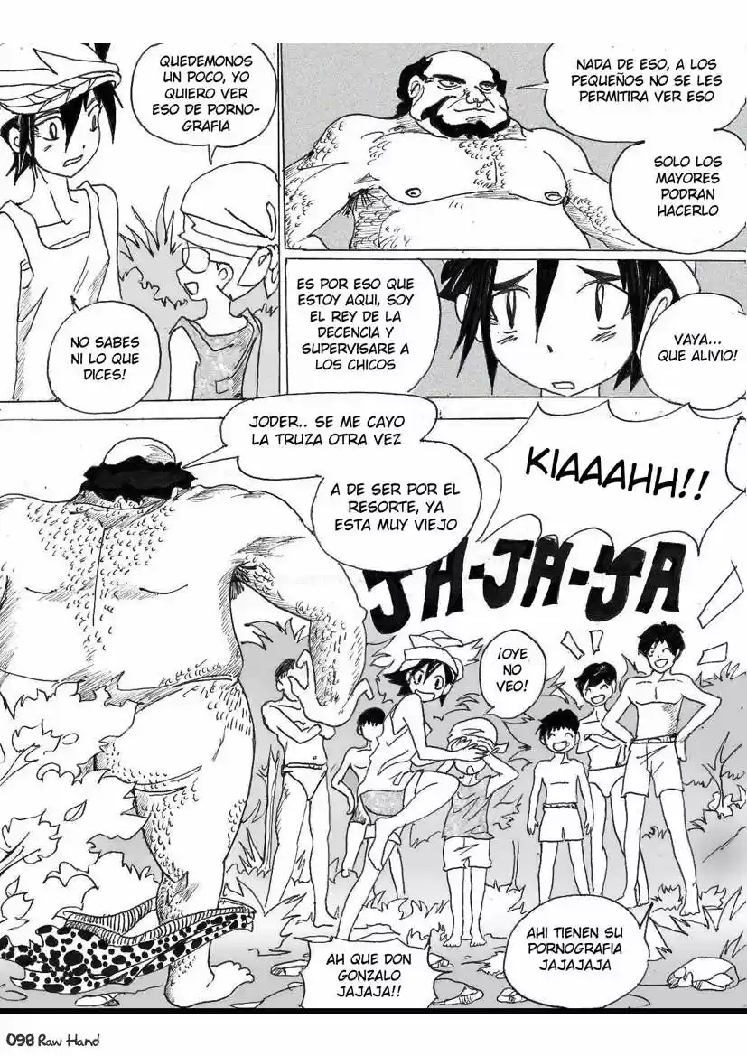 Raw Hand capítulo 20, página 96