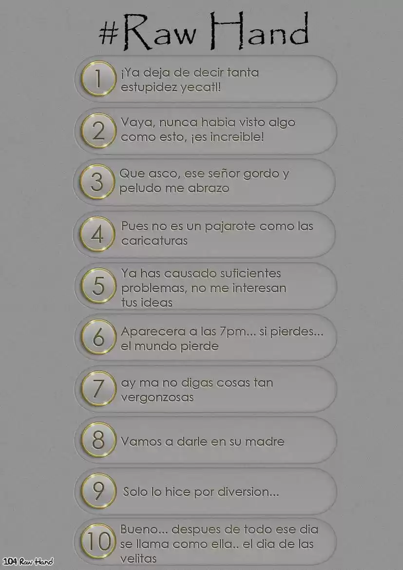 Raw Hand capítulo 20, página 102