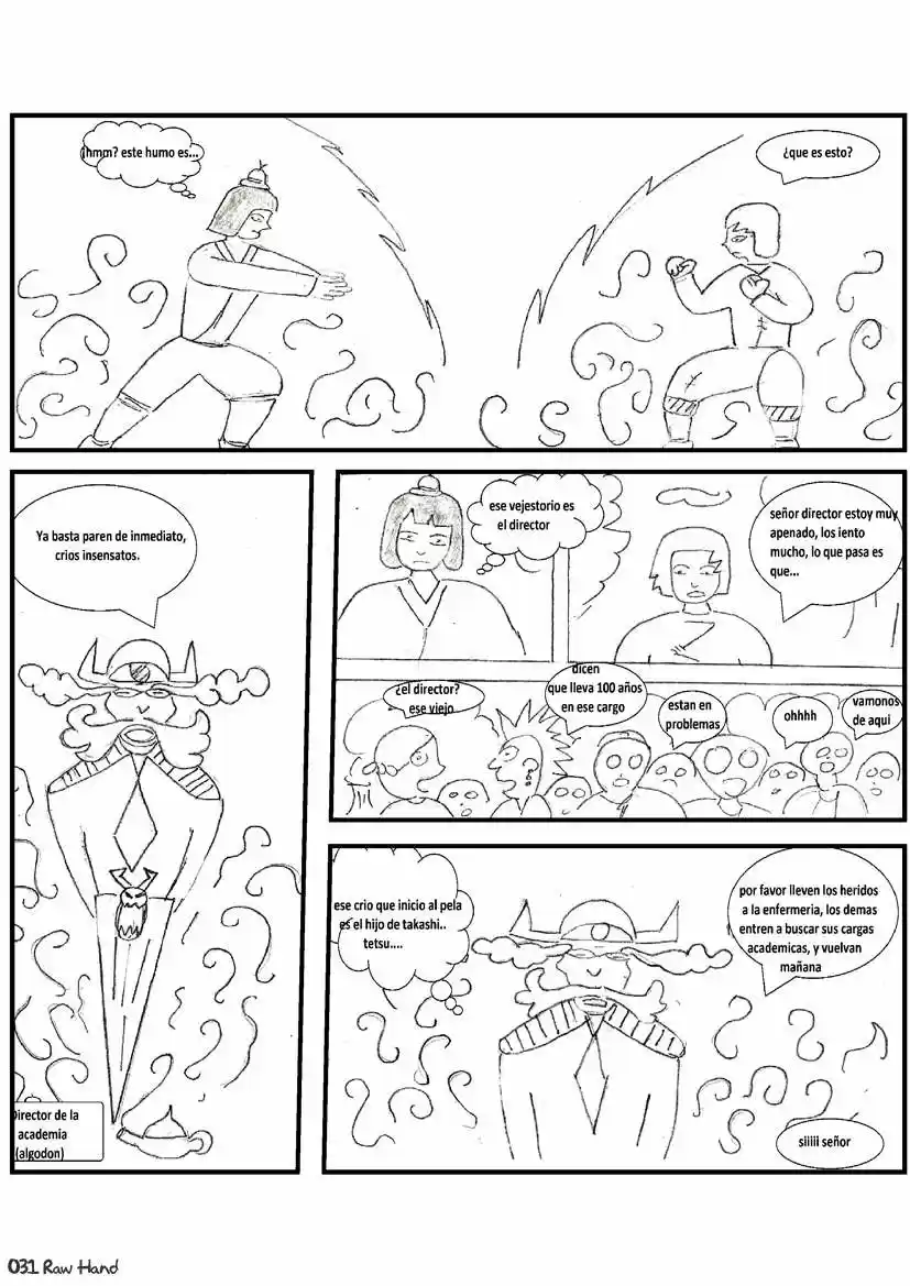 Raw Hand capítulo 22, página 31