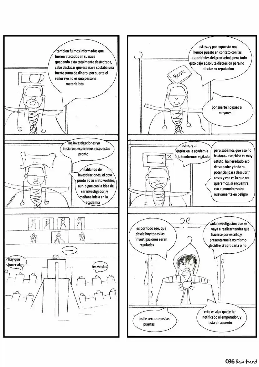 Raw Hand capítulo 22, página 36