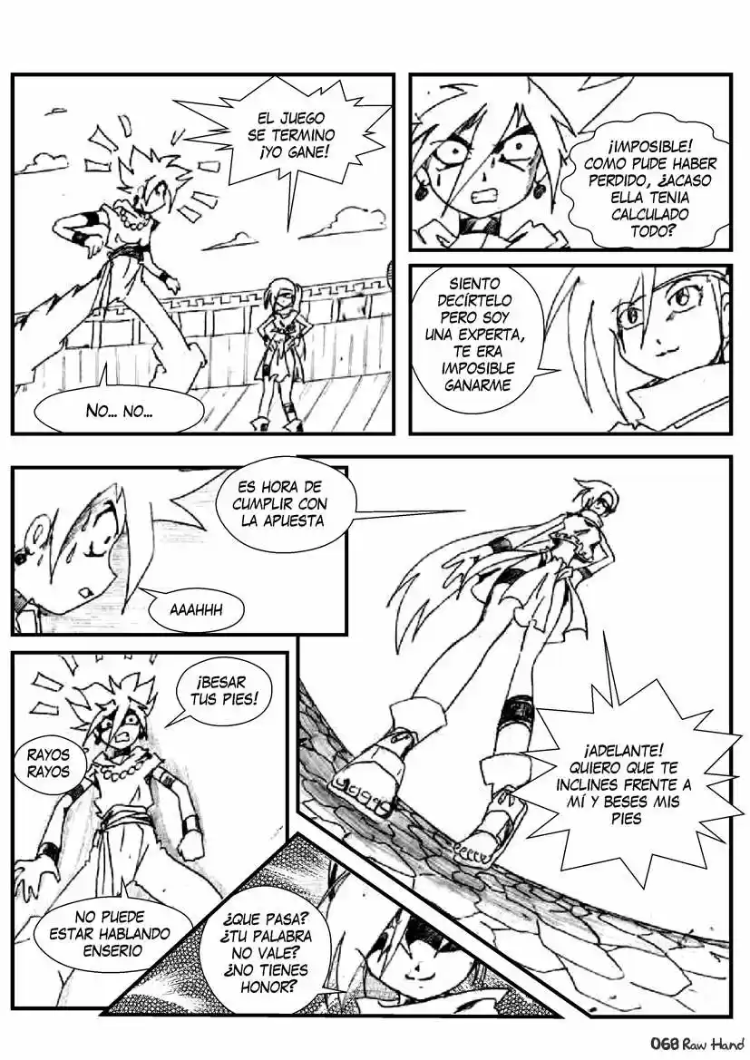 Raw Hand capítulo 22, página 68