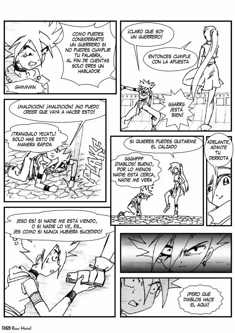 Raw Hand capítulo 22, página 69