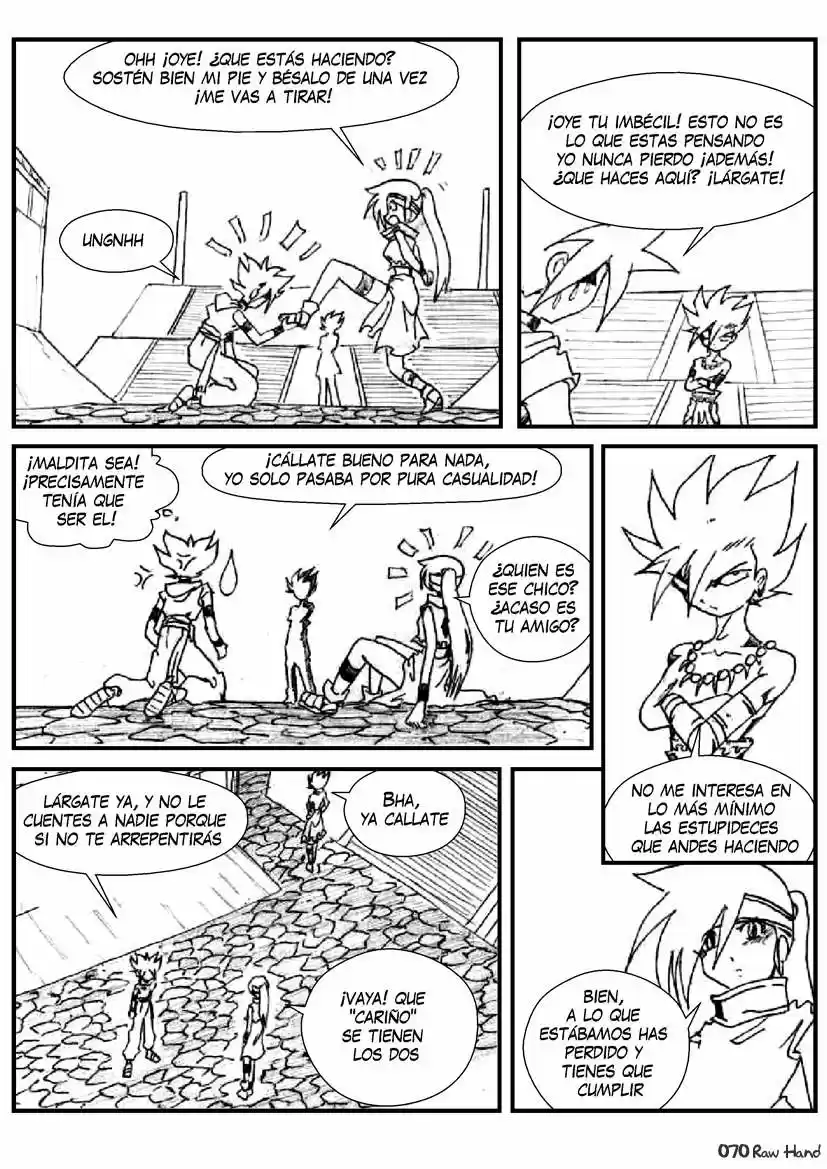 Raw Hand capítulo 22, página 70