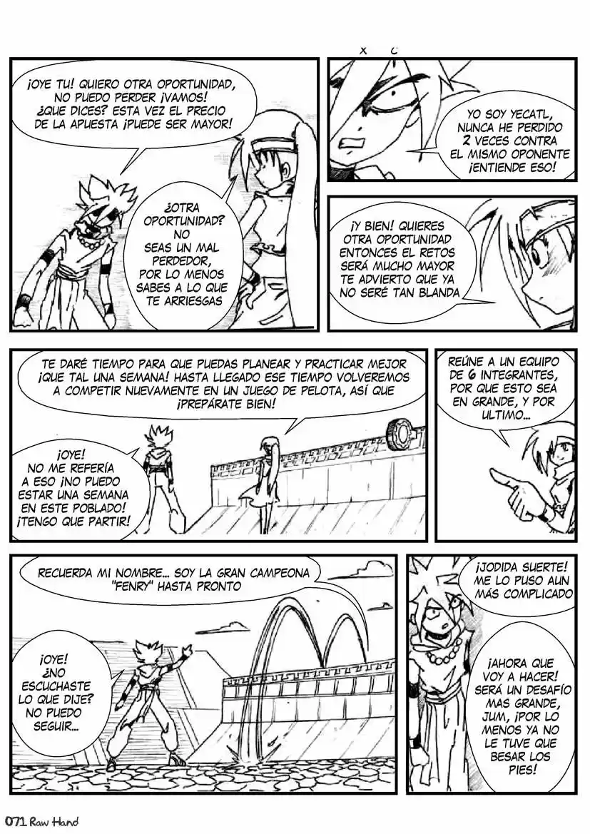 Raw Hand capítulo 22, página 71