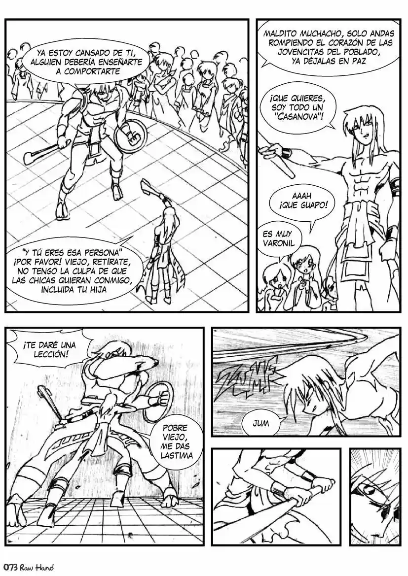 Raw Hand capítulo 22, página 73
