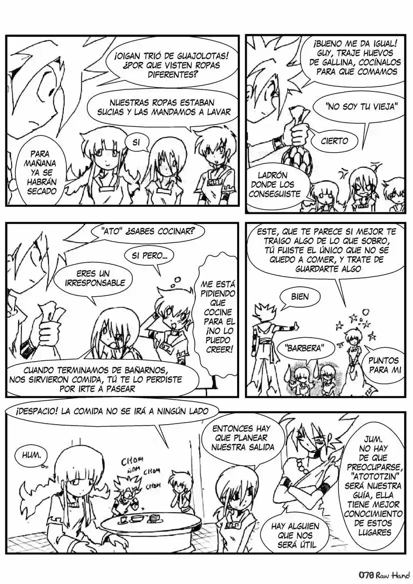 Raw Hand capítulo 22, página 78