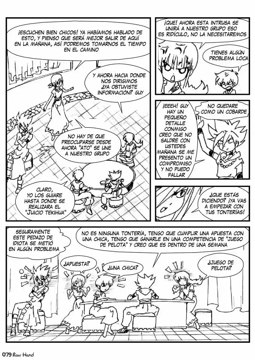 Raw Hand capítulo 22, página 79