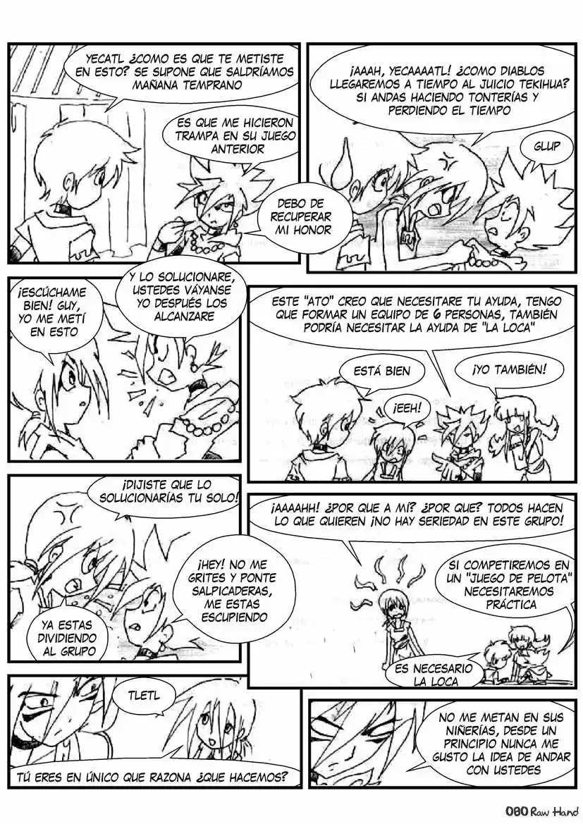 Raw Hand capítulo 22, página 80