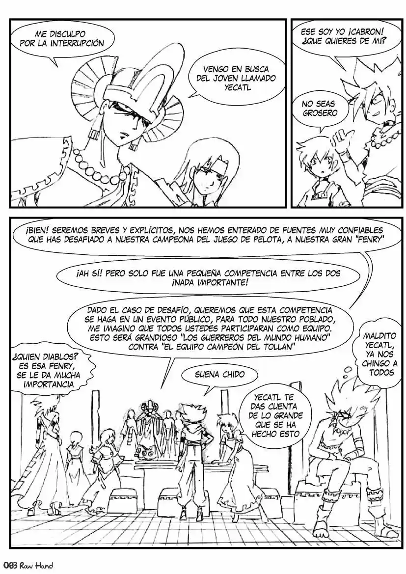 Raw Hand capítulo 22, página 83