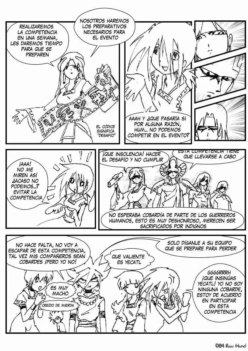 Raw Hand capítulo 22, página 84