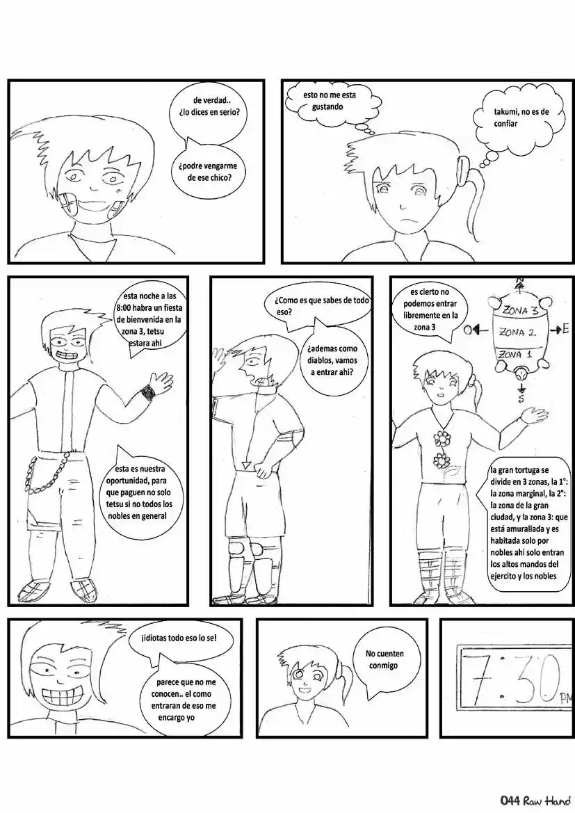 Raw Hand capítulo 23, página 45