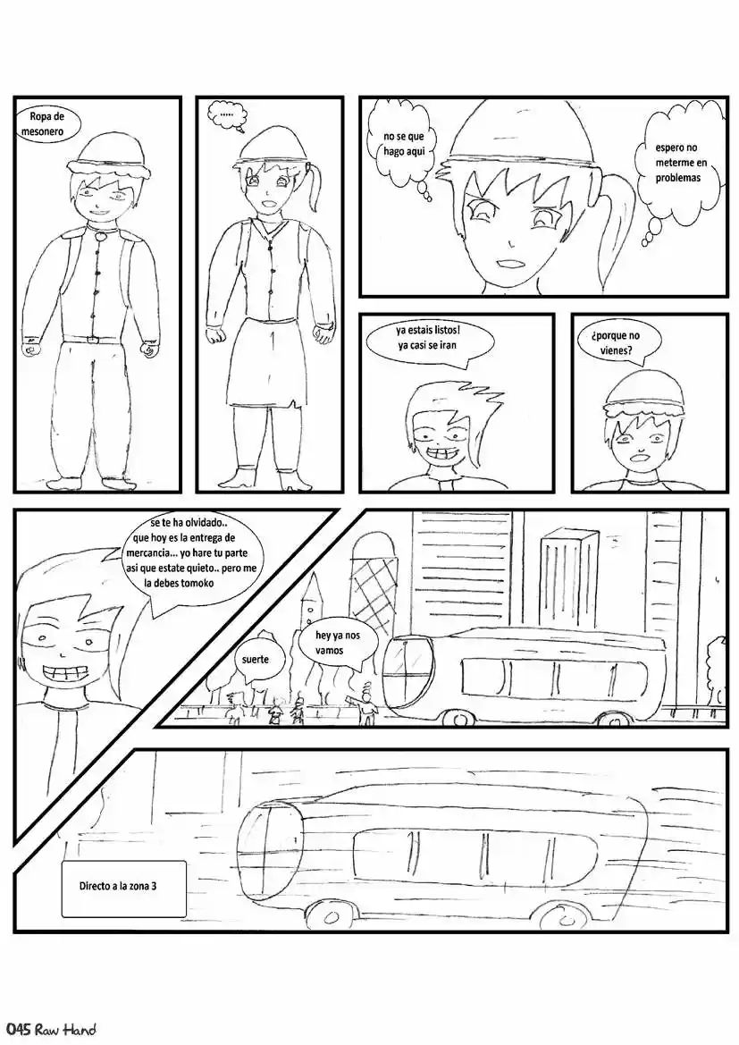Raw Hand capítulo 23, página 46