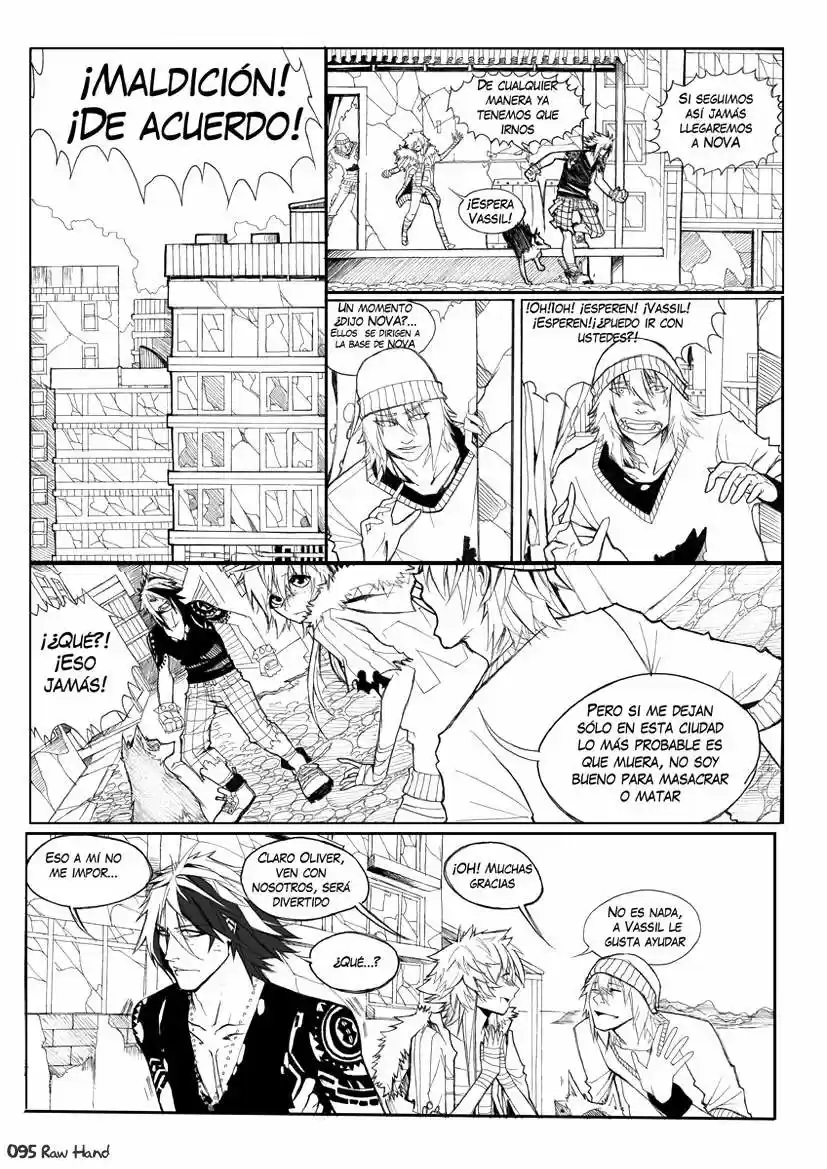 Raw Hand capítulo 24, página 95