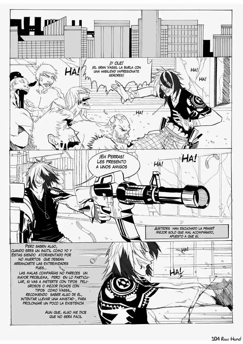 Raw Hand capítulo 24, página 104
