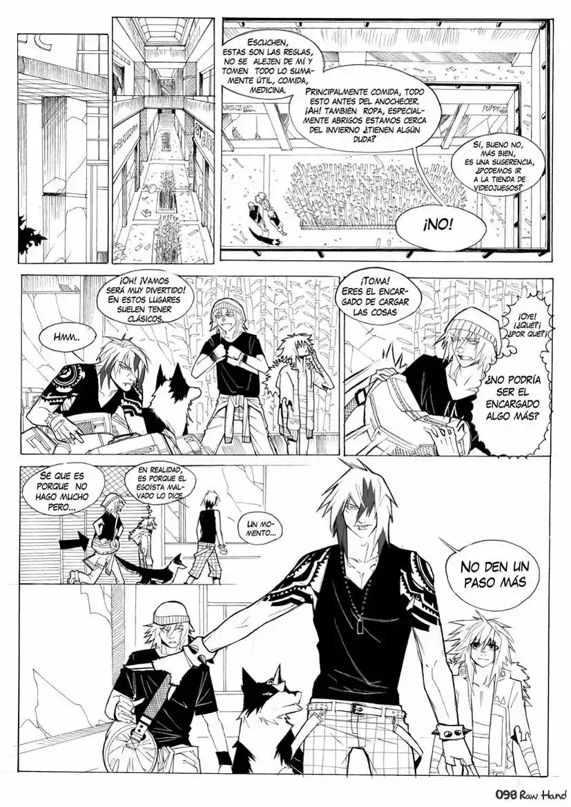 Raw Hand capítulo 25, página 97