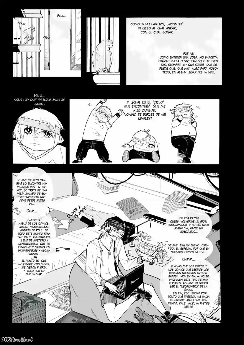 Raw Hand capítulo 25, página 104