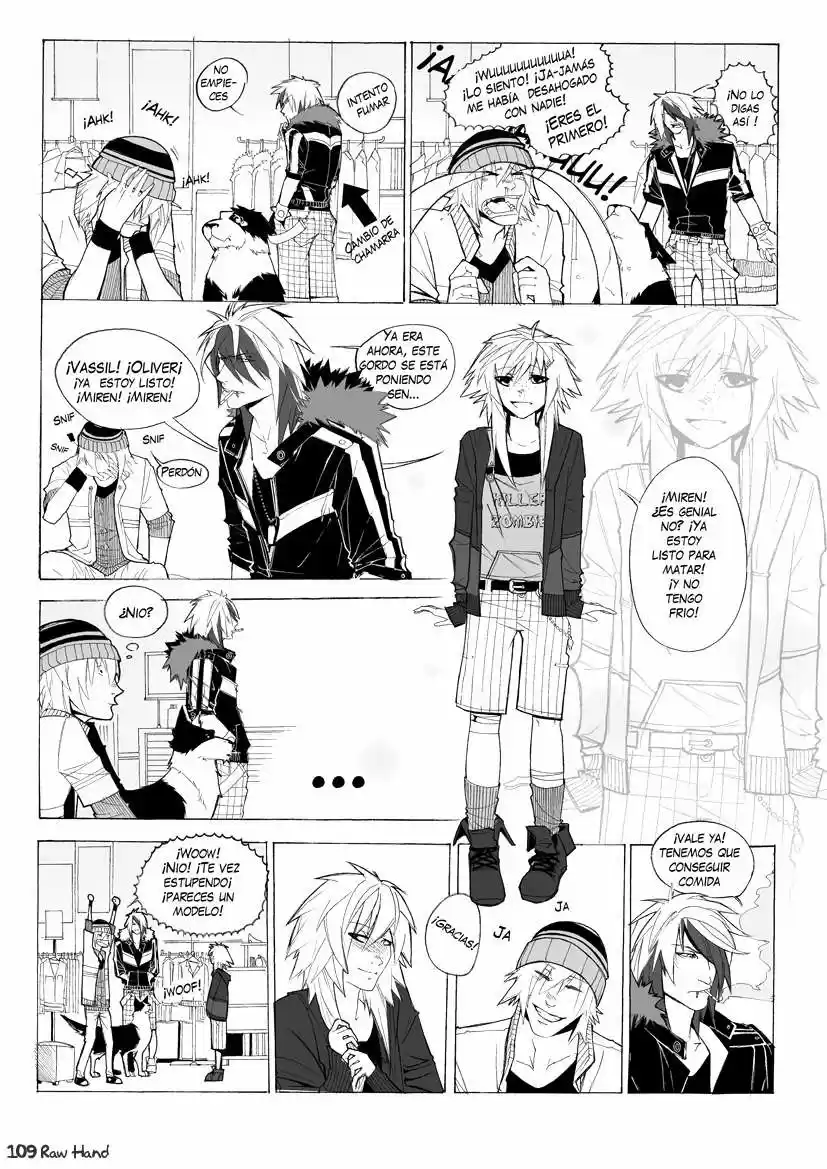 Raw Hand capítulo 25, página 108