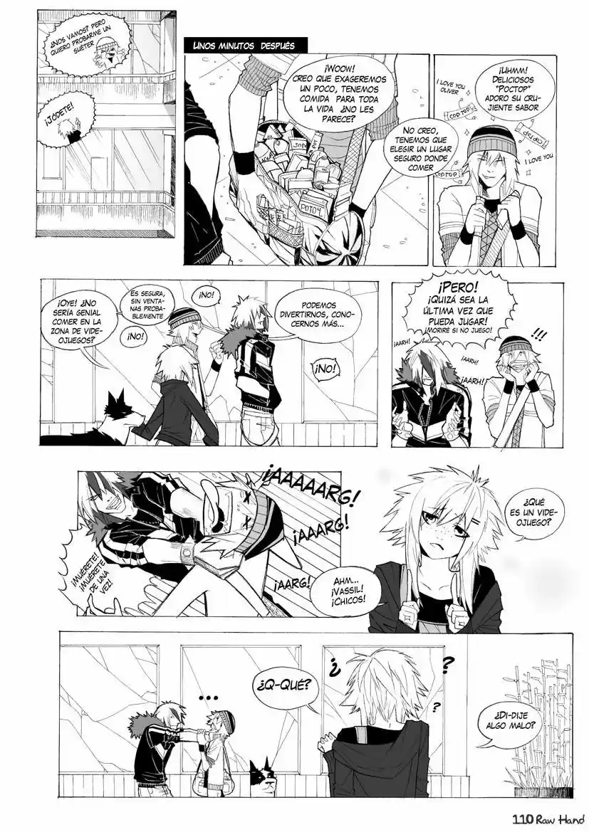 Raw Hand capítulo 25, página 109