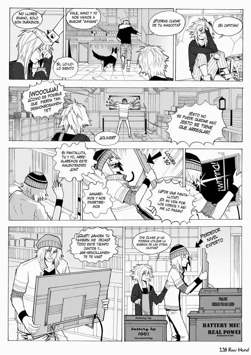 Raw Hand capítulo 25, página 113