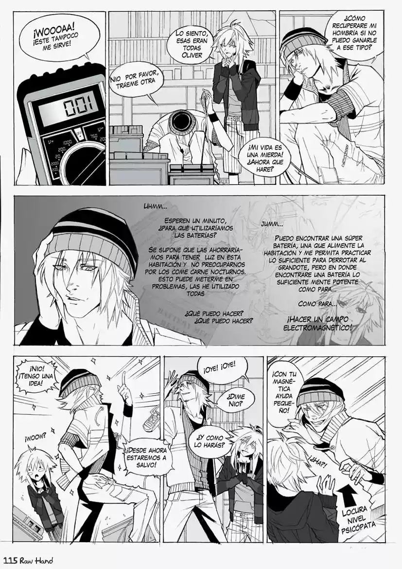 Raw Hand capítulo 25, página 114