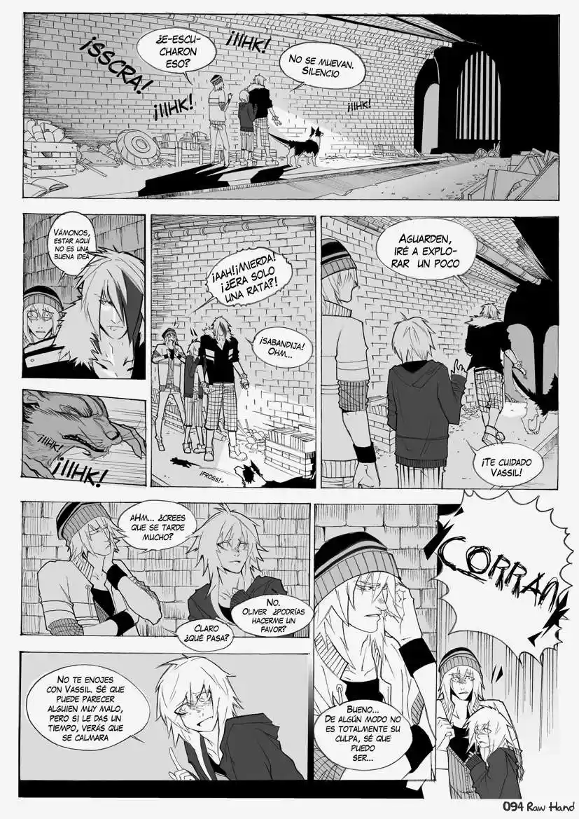 Raw Hand capítulo 26, página 94