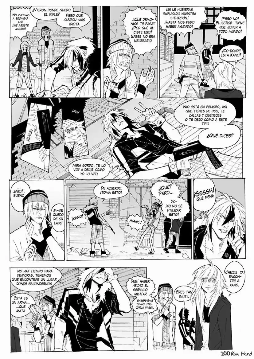 Raw Hand capítulo 26, página 100