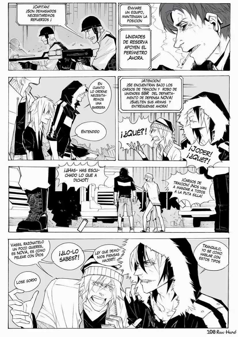 Raw Hand capítulo 26, página 108