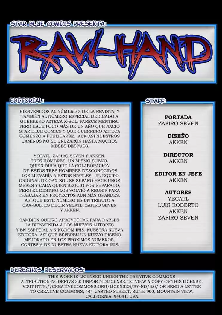Raw Hand capítulo 3, página 2