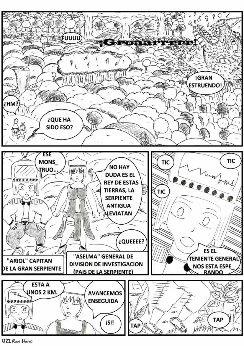Raw Hand capítulo 31, página 21