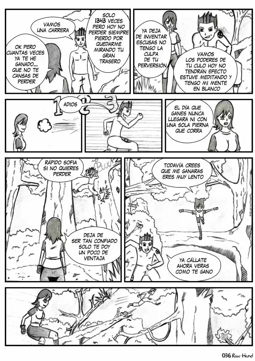 Raw Hand capítulo 34, página 36