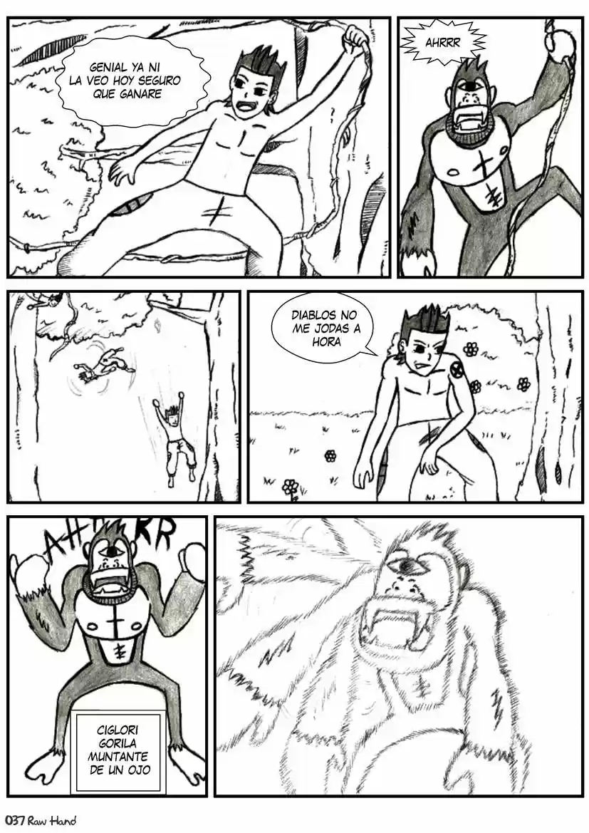 Raw Hand capítulo 34, página 37