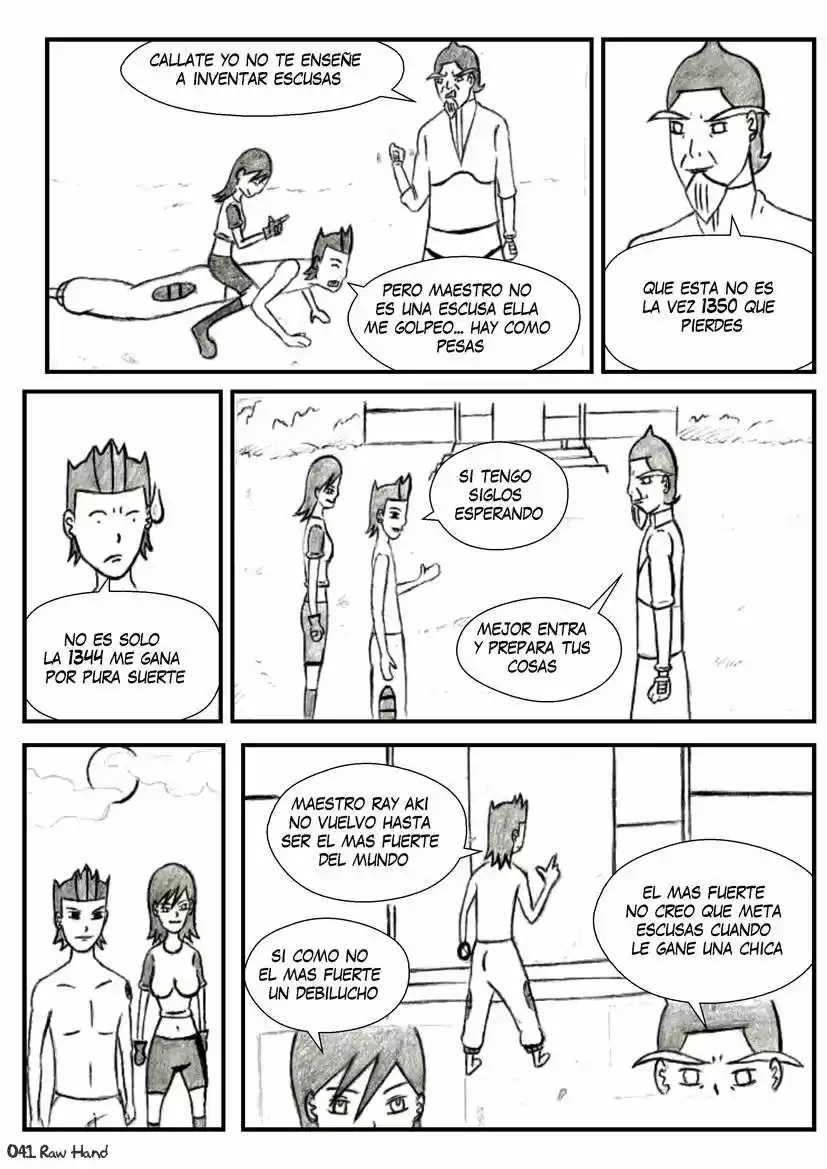 Raw Hand capítulo 34, página 41