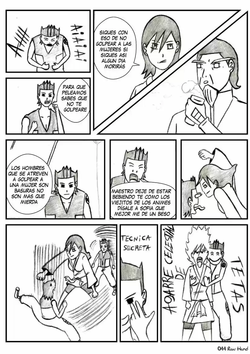 Raw Hand capítulo 34, página 44