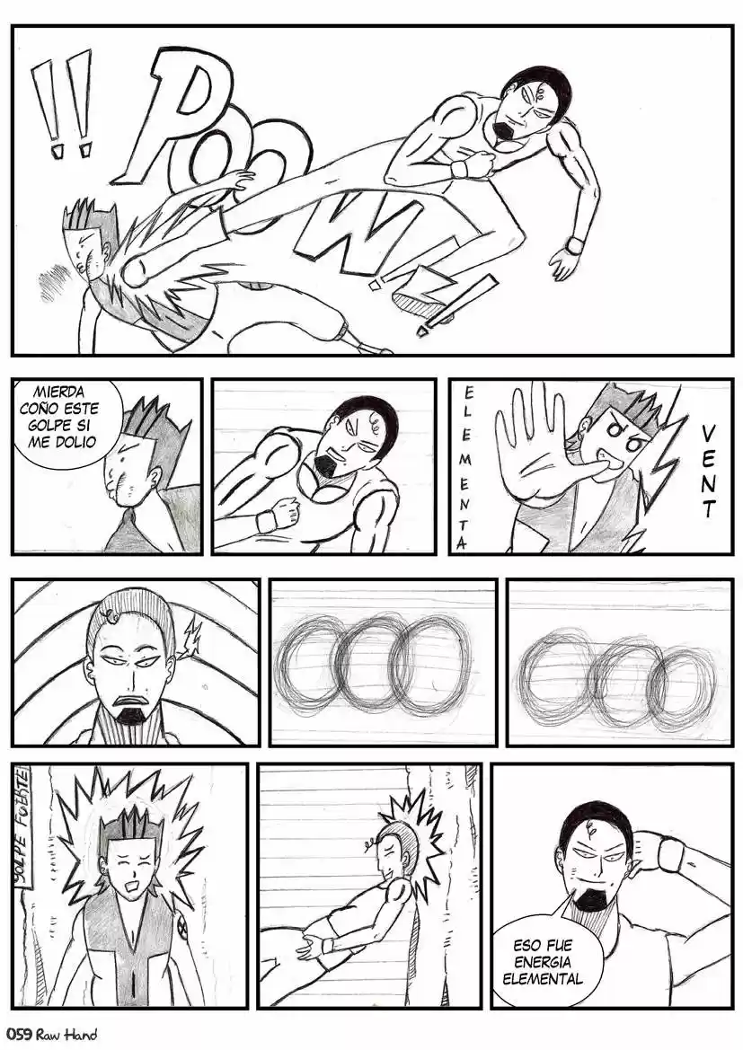 Raw Hand capítulo 34, página 58