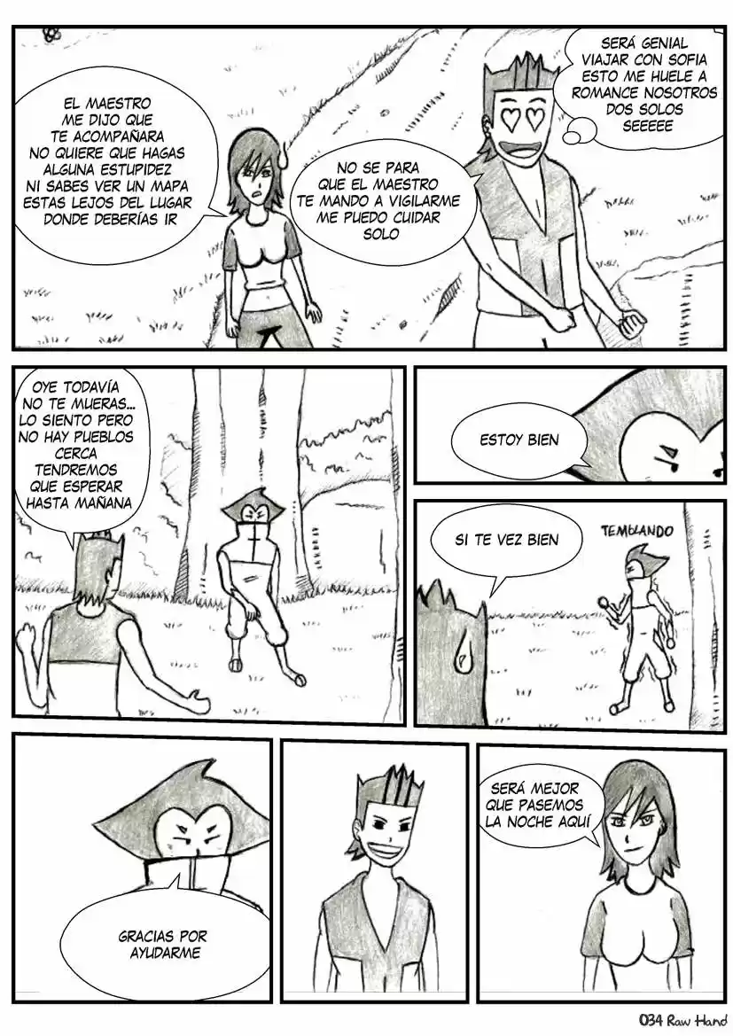 Raw Hand capítulo 36, página 33