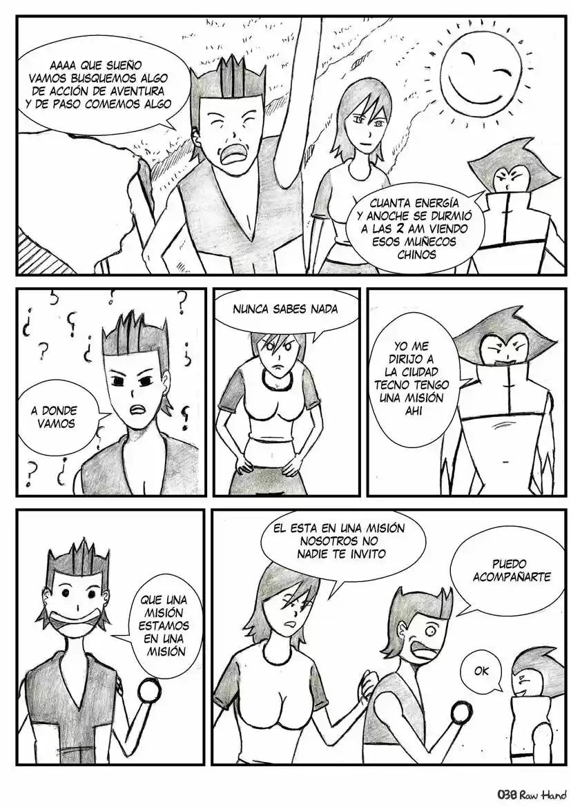 Raw Hand capítulo 36, página 37