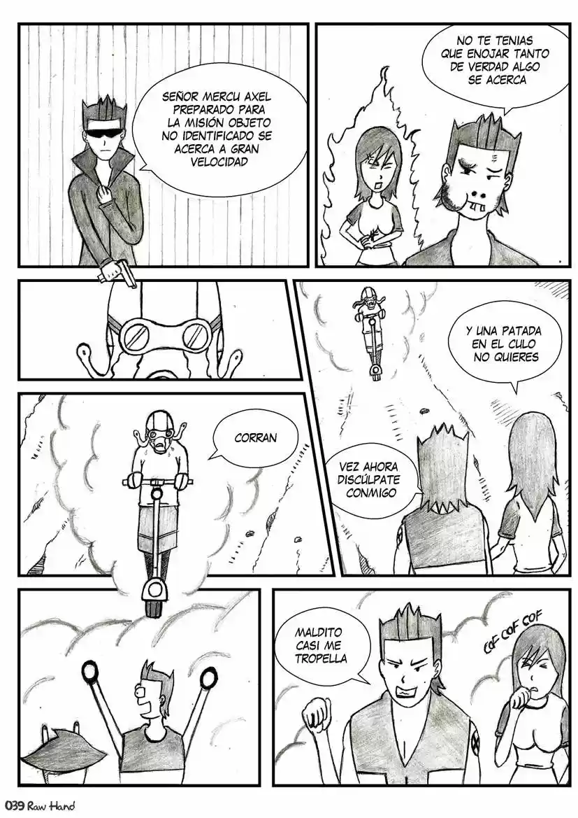 Raw Hand capítulo 36, página 38