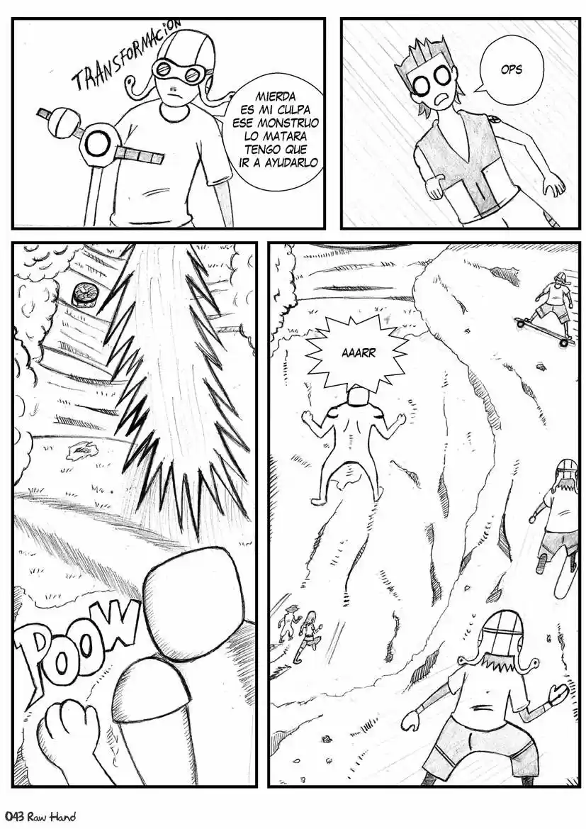 Raw Hand capítulo 36, página 42