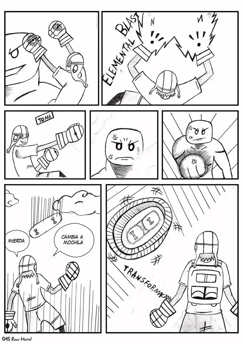 Raw Hand capítulo 36, página 44