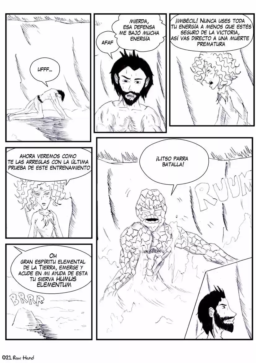 Raw Hand capítulo 37, página 22