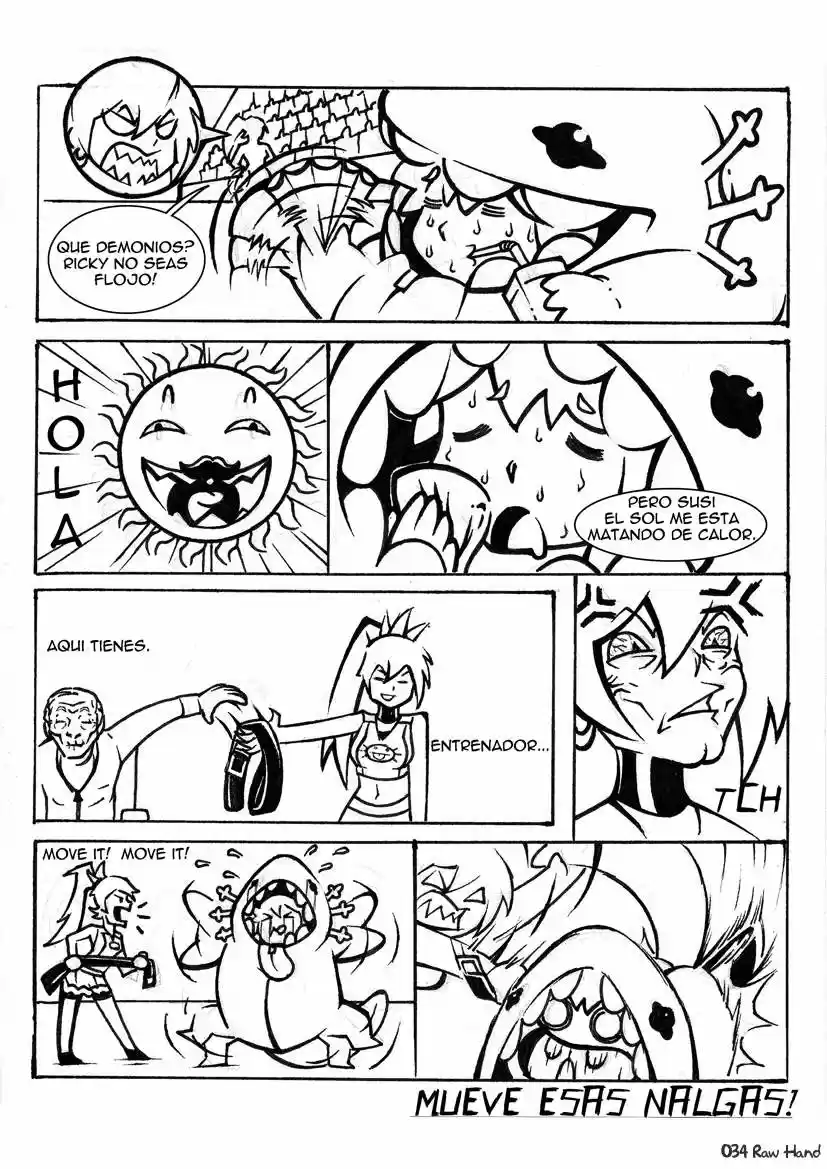 Raw Hand capítulo 37, página 34