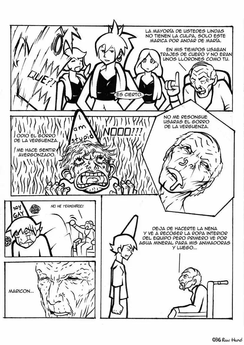 Raw Hand capítulo 37, página 36