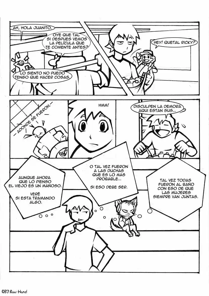 Raw Hand capítulo 37, página 37