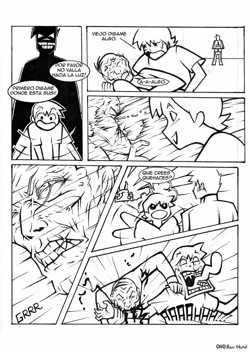 Raw Hand capítulo 37, página 40