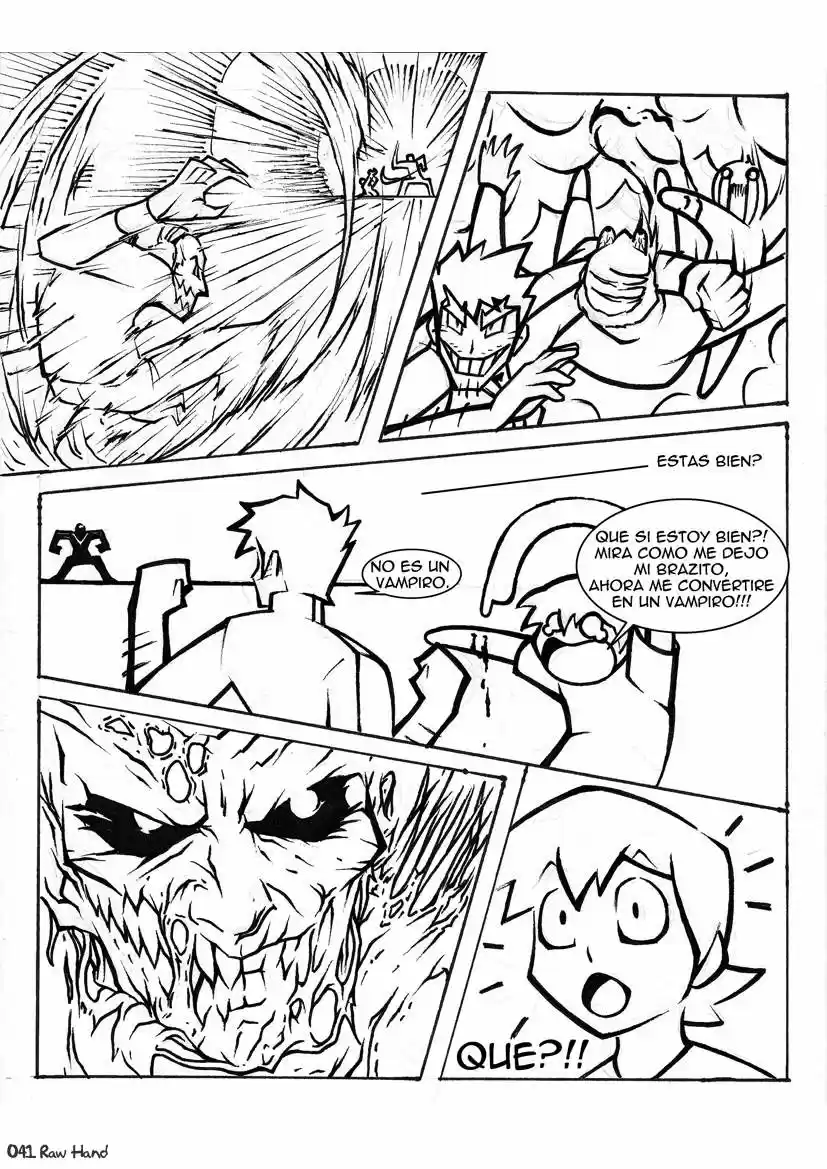 Raw Hand capítulo 37, página 41